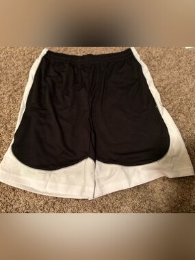 Jump Start Athletic Shorts Black/White NWT Men’s XL